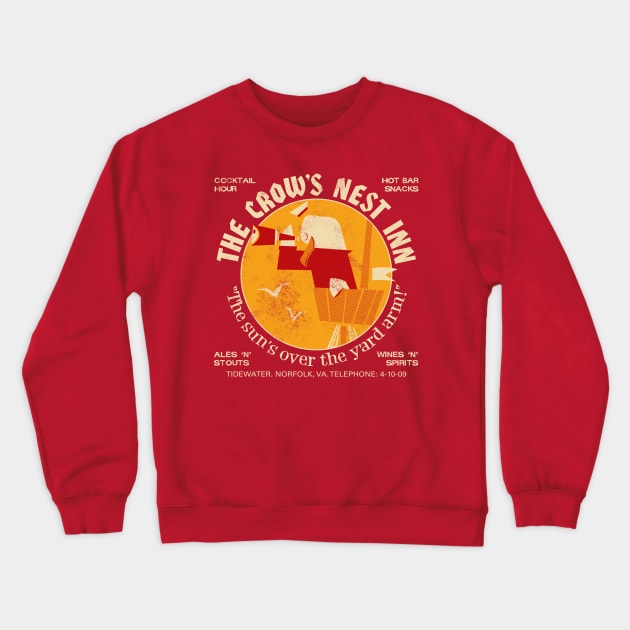 The crow's nest Crewneck Sweatshirt by daviz_industries